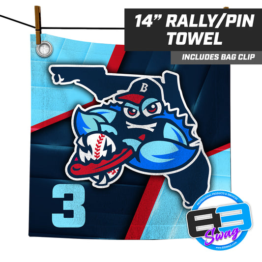 FCA Blueclaws Baseball - 14"x14" Rally Towel