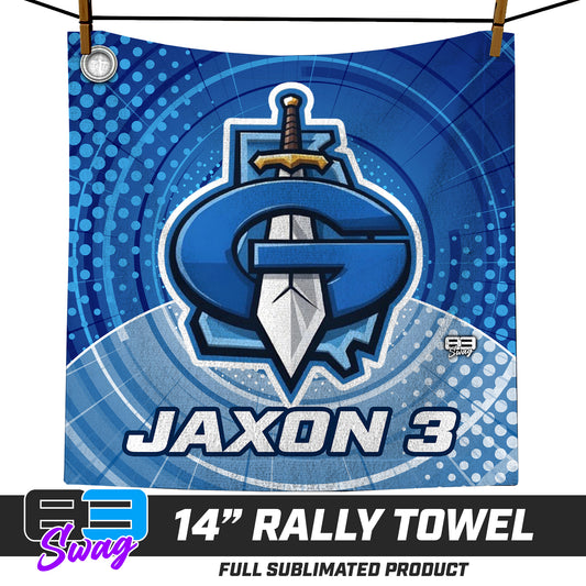 CUSTOM - 14"x14" Rally Towel - Georgia Titans Elite Baseball