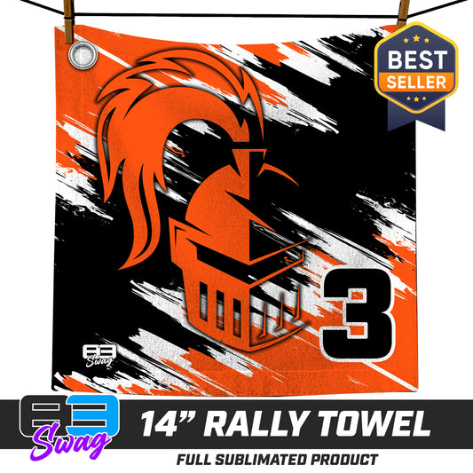 14"x14" Rally Towel  - Longwood Wrestling