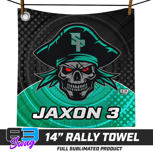 CUSTOM - 14"x14" Rally Towel - South Florida Pirates