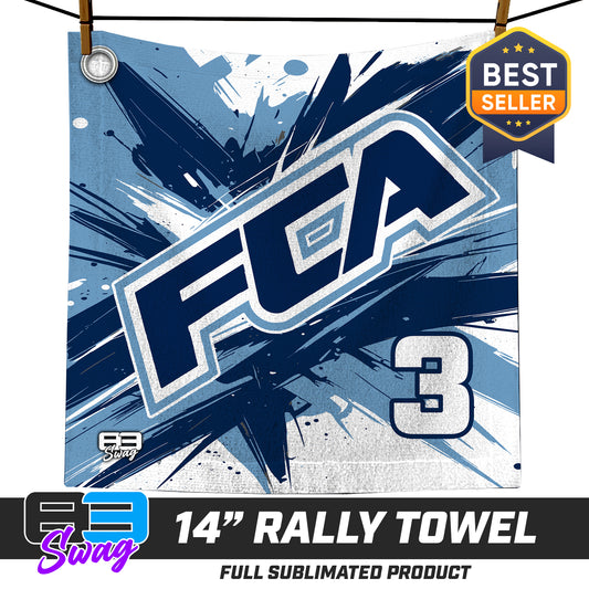 14"x14" Rally Towel  - FCA BASEBALL 2026 VERSION