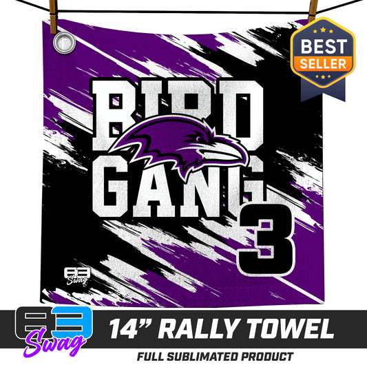 14"x14" Rally Towel  - Joliet Ravens Football