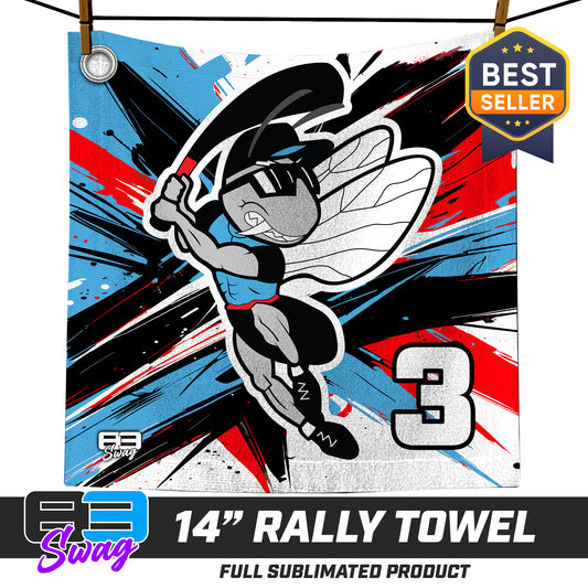 14"x14" Rally Towel  - NBC Gnats Baseball 2026 VERSION