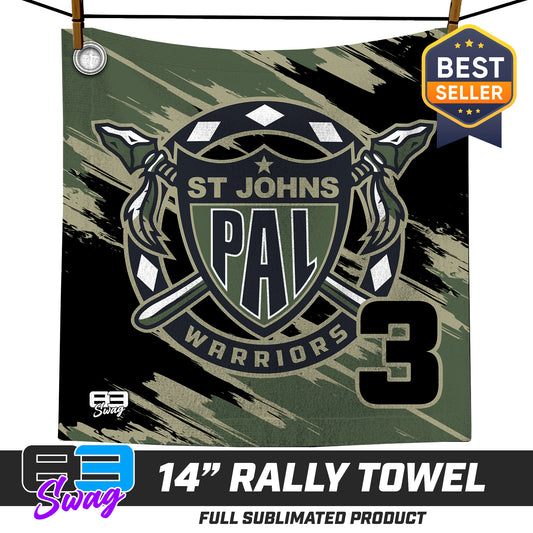 14"x14" Rally Towel  - PAL Warriors