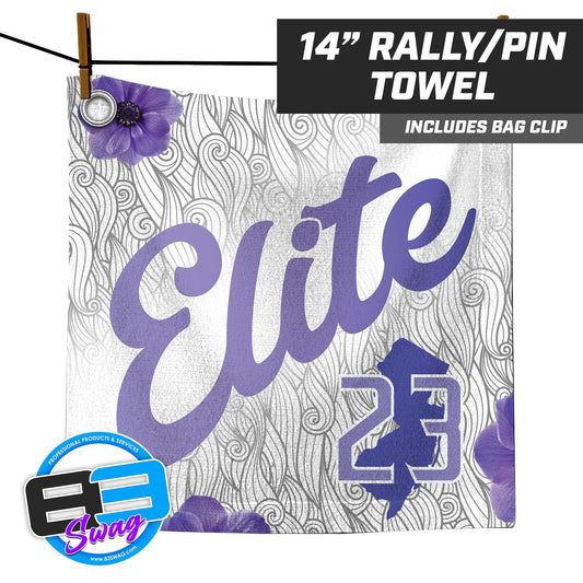 Garden State Elite Volleyball 2023 - 14"x14" Rally Towel - 83Swag