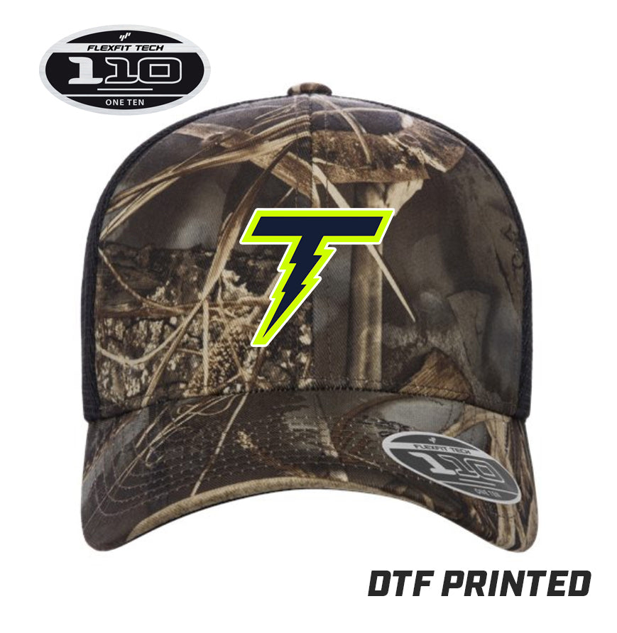 Flexfit 110M Adult 110reg Mesh Cap DTF PRINTED - Ponte Vedra Thunder Baseball