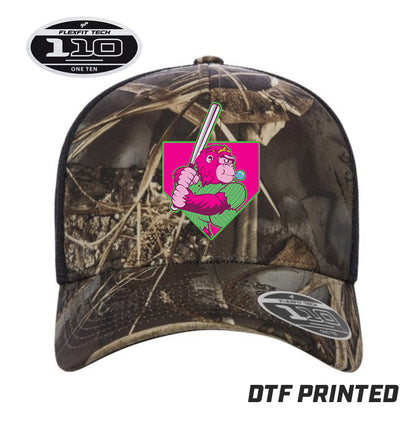 Flexfit 110M Adult 110reg Mesh Cap DTF PRINTED - OSP Gorilla Queens Softball