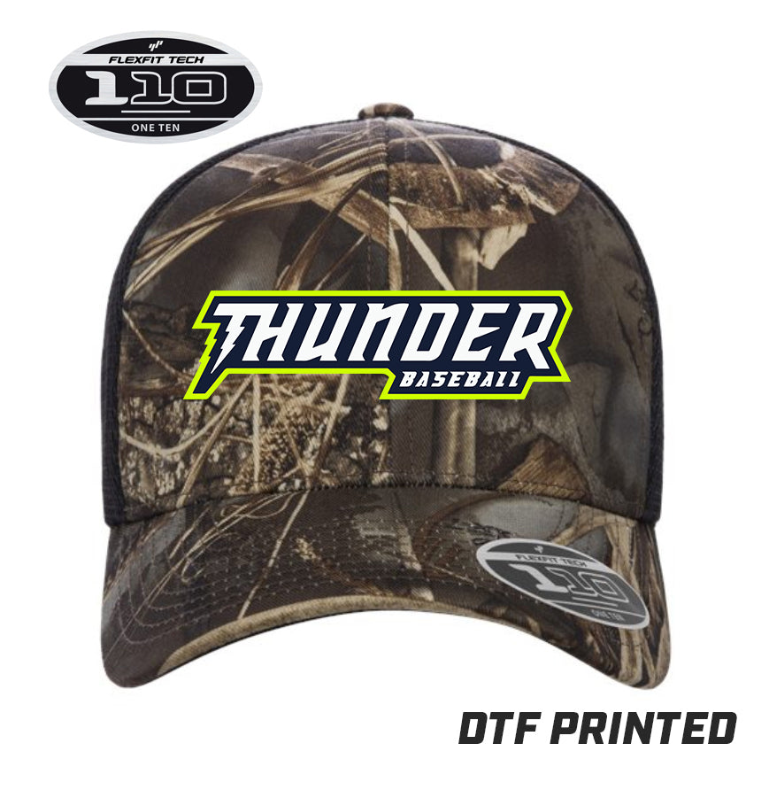 Flexfit 110M Adult 110reg Mesh Cap DTF PRINTED - Ponte Vedra Thunder Baseball