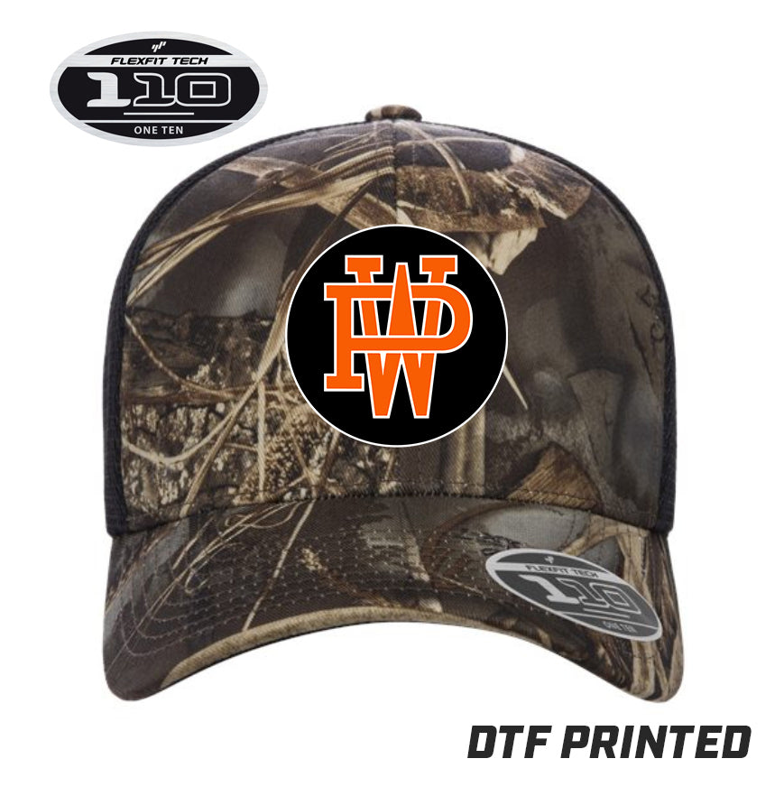 Flexfit 110M Adult 110reg Mesh Cap DTF PRINTED - Winter Park All-Stars
