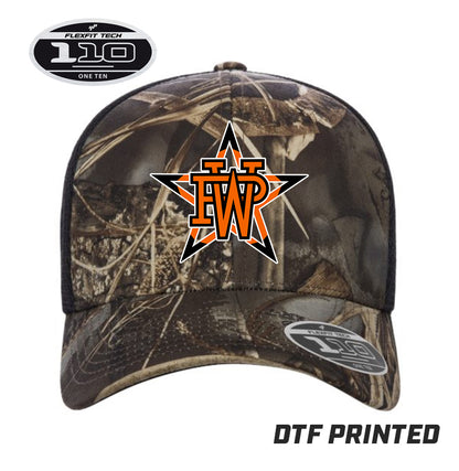 Flexfit 110M Adult 110reg Mesh Cap DTF PRINTED - Winter Park All-Stars