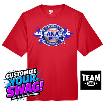 Team 365 Youth & Men's Zone Performance T-Shirt - A&A Baseball Elite