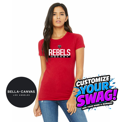 Bella + Canvas 6004 Women's The Favorite T-Shirt - Casco Bay Rebels Hockey