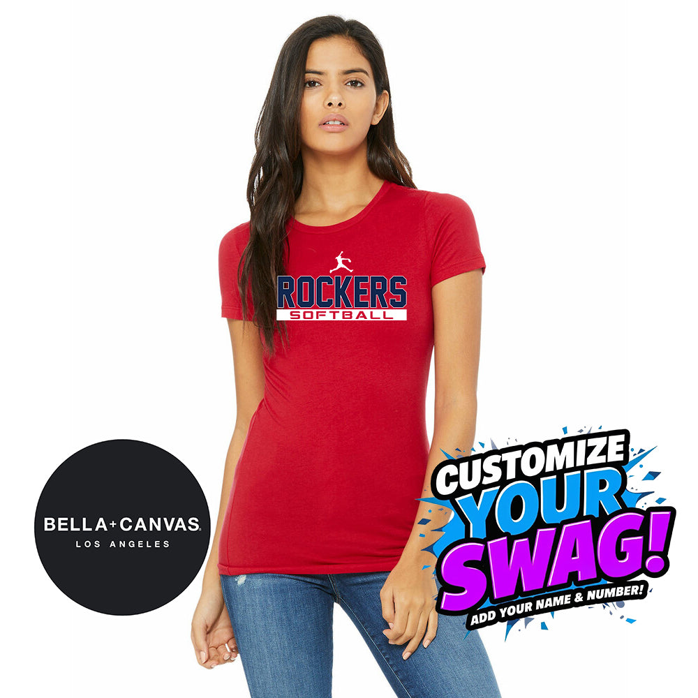 Bella + Canvas 6004 Women's The Favorite T-Shirt -KY Rockers Softball