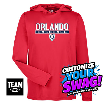 Team 365 Youth & Men's Zone Performance Hoodie - Orlando Lions Baseball