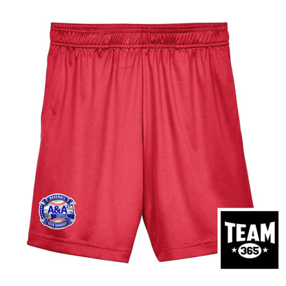 Team 365 Youth & Men's Zone Performance Short - A&A Baseball Elite