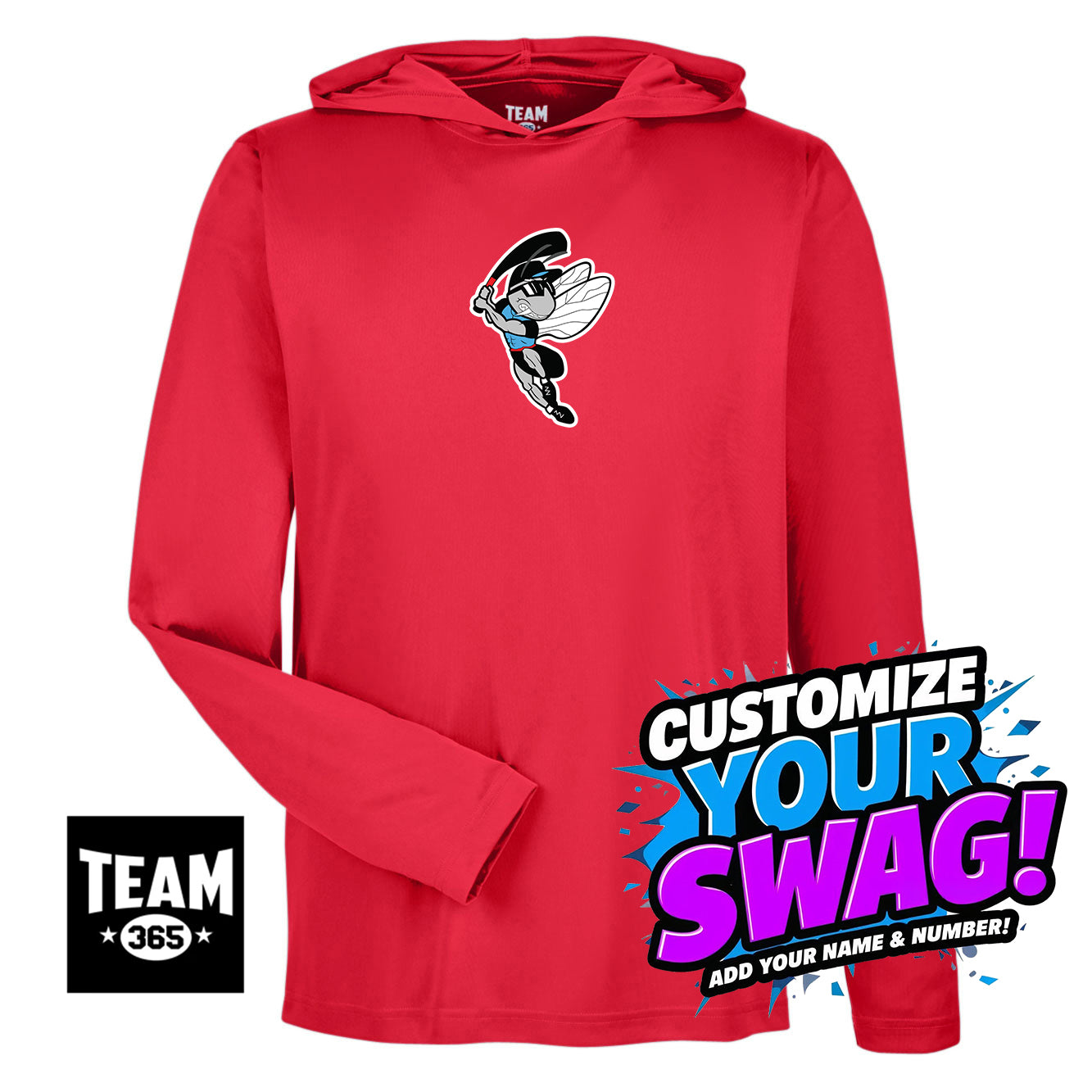 Team 365 Youth & Men's Zone Performance Hoodie - NBC Gnats Baseball