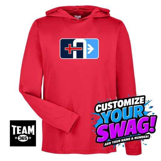 Team 365 Youth & Men's Zone Performance Hoodie - Arrows Baseball