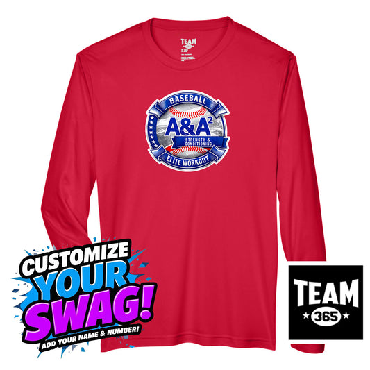 Team 365 Youth & Men's Zone Performance Long-Sleeve T-Shirt - A&A Baseball Elite