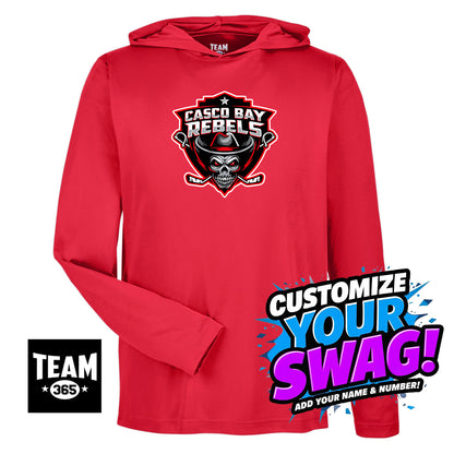 Team 365 Youth & Men's Zone Performance Hoodie - Casco Bay Rebels Hockey