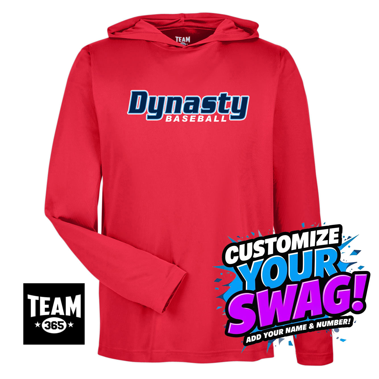 Team 365 Youth & Men's Zone Performance Hoodie - North Florida Dynasty