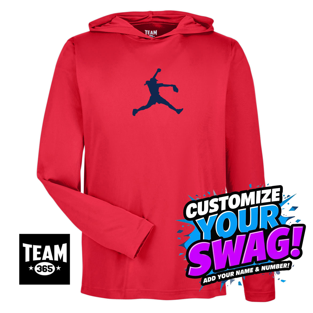 Team 365 Youth & Men's Zone Performance Hoodie - KY Rockers Softball