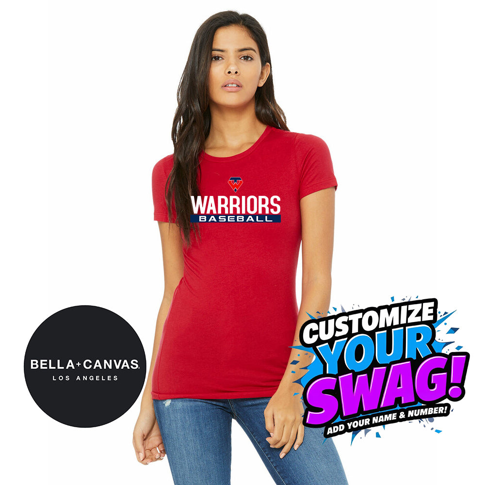 Bella + Canvas 6004 Women's The Favorite T-Shirt - Tampa Warriors Baseball
