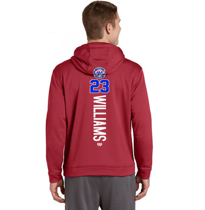 Sport-Tek Sport-Wick Fleece Hooded Pullover F244 - A&A Baseball Elite