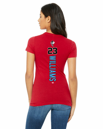 Bella + Canvas 6004 Women's The Favorite T-Shirt - NBC Gnats Baseball