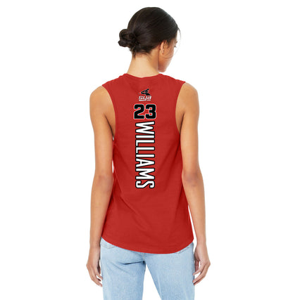 Bella + Canvas B6003 Women's Jersey Muscle Tank - SYA Batter Logo