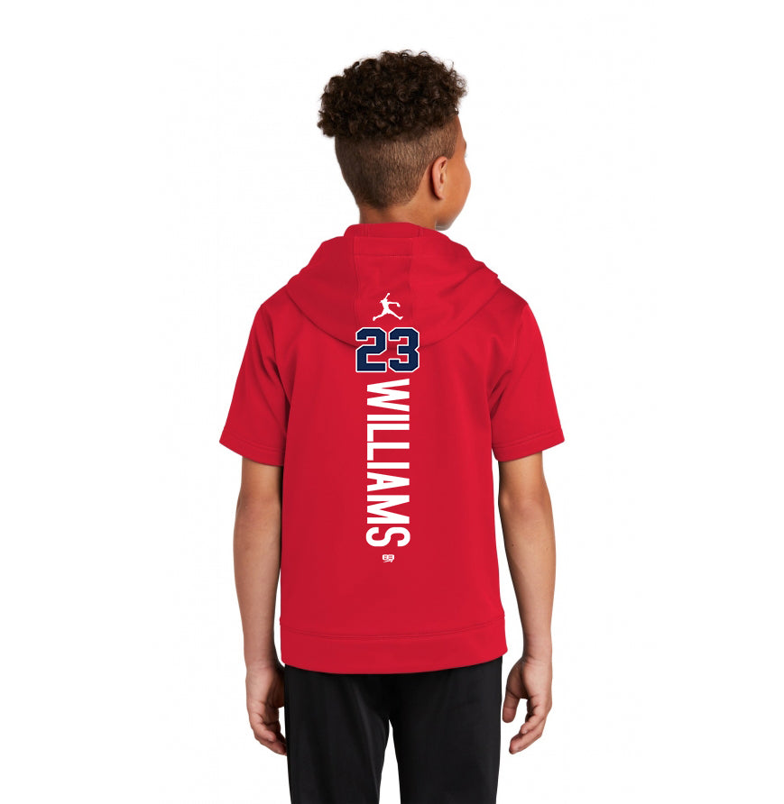 Sport-Tek Youth Sport-Wick Fleece Short Sleeve Hooded Pullover YST251 - KY Rockers Softball