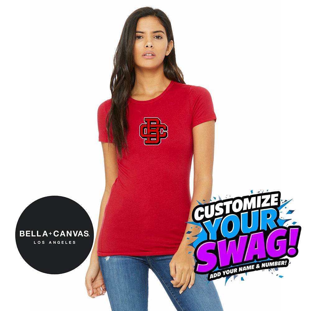 Bella + Canvas 6004 Women's The Favorite T-Shirt - Creeks Baseball Club - CBC