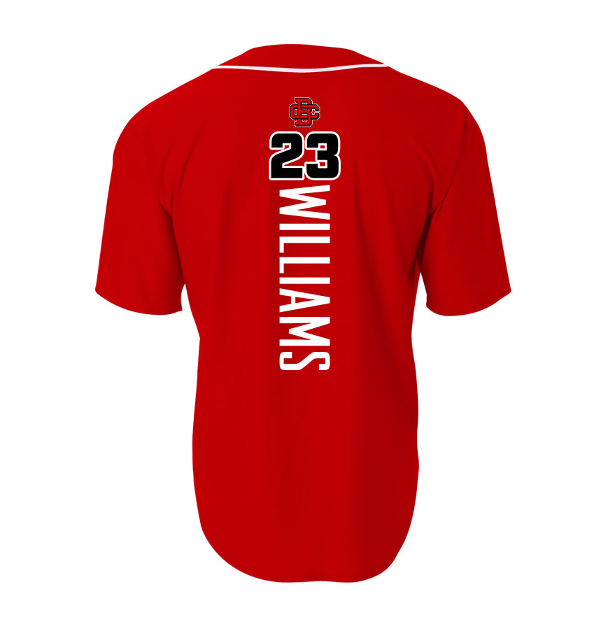 A4 Apparel N4184 Game Day Classic Baseball Jersey - Creeks Baseball Club - CBC