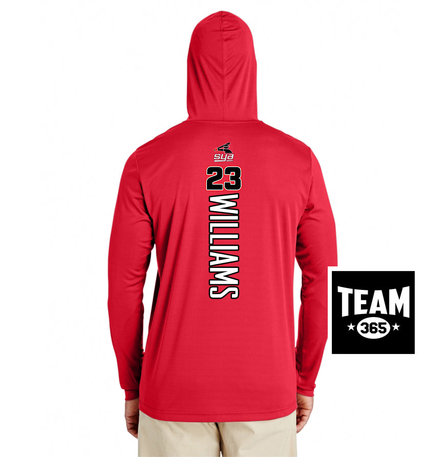 Team 365 Youth & Men's Zone Performance Hoodie - SYA Batter Logo