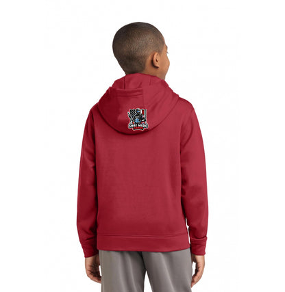 Sport-Tek Youth Sport-Wick Fleece Hooded Pullover YST244 - Swat Medic Cards