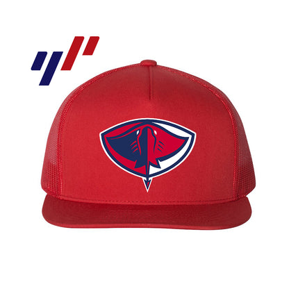 Yupoong 6006 Adult 5-Panel Classic Trucker Hat - DTF PRINTED - Pasco Stingers Baseball