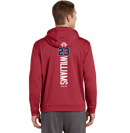 Sport-Tek Sport-Wick Fleece Hooded Pullover F244 - Arrows Baseball