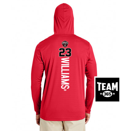 Team 365 Youth & Men's Zone Performance Hoodie - Casco Bay Rebels Hockey