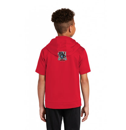 Sport-Tek Youth Sport-Wick Fleece Short Sleeve Hooded Pullover YST251 - Swat Medic Cards