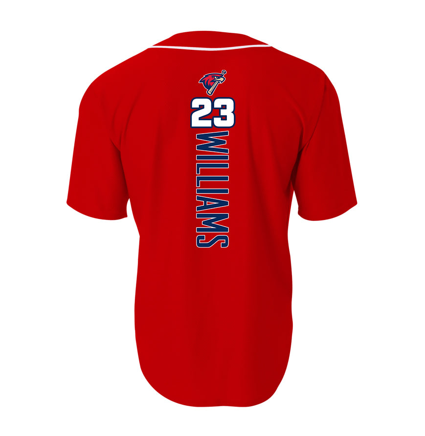 A4 Apparel N4184 Game Day Classic Baseball Jersey - MSA Redtails Baseball