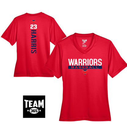 Team 365 TT11W Women's Zone Performance T-Shirt - Tampa Warriors Baseball