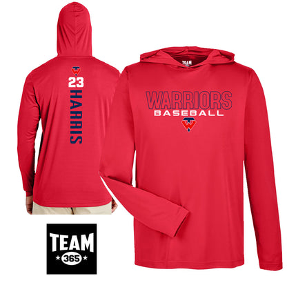 Team 365 Youth & Men's Zone Performance Hoodie - Tampa Warriors Baseball