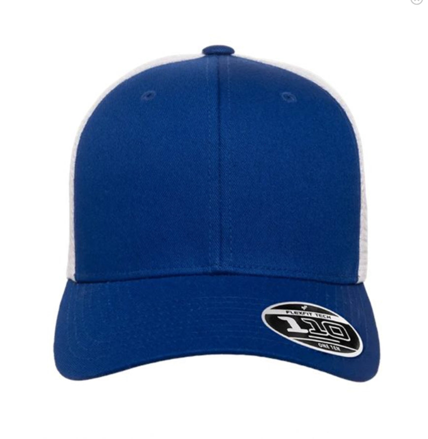 UPLOAD YOUR LOGO! - 3D PATCH TEAM HATS - Flexfit 110M Mesh Hat