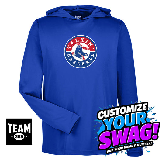 Team 365 Youth & Men's Zone Performance Hoodie - Talkin' Baseball