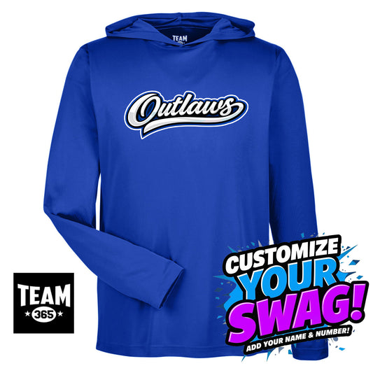 Team 365 Youth & Men's Zone Performance Hoodie - LBK Outlaws Baseball