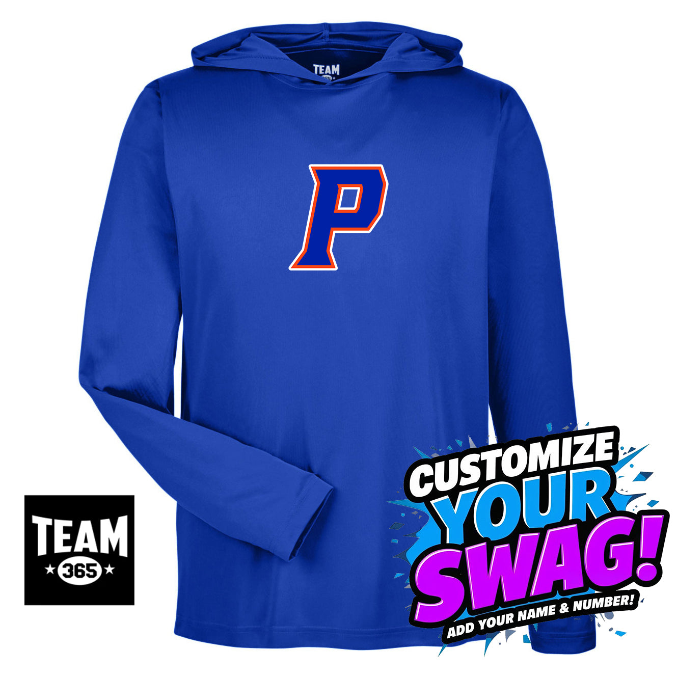 Team 365 Youth & Men's Zone Performance Hoodie - Palatka TailGators Baseball