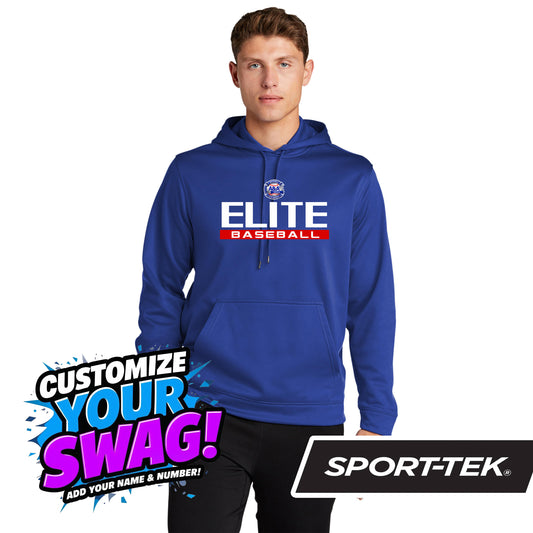 Sport-Tek Sport-Wick Fleece Hooded Pullover F244 - A&A Baseball Elite