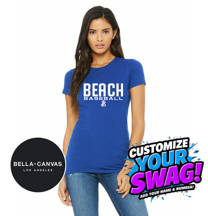 Bella + Canvas 6004 Women's The Favorite T-Shirt - Jax Beach Baseball