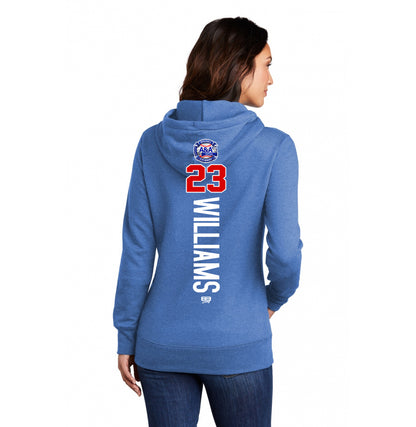 Port & Company Women's Core Fleece Pullover Hooded Sweatshirt LPC78H - A&A Baseball Elite