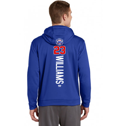 Sport-Tek Sport-Wick Fleece Hooded Pullover F244 - A&A Baseball Elite