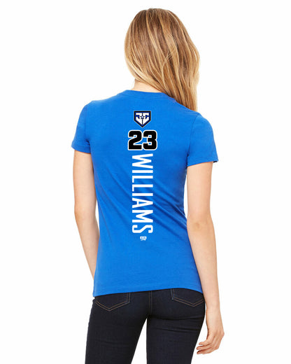 Bella + Canvas 6004 Women's The Favorite T-Shirt - JCB Diamond Kings Baseball